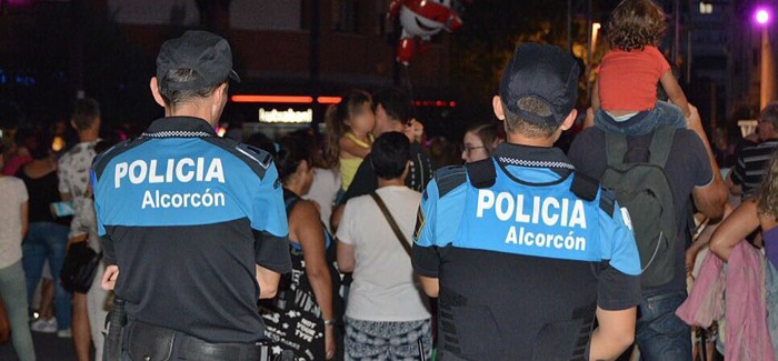 policía alcorcón